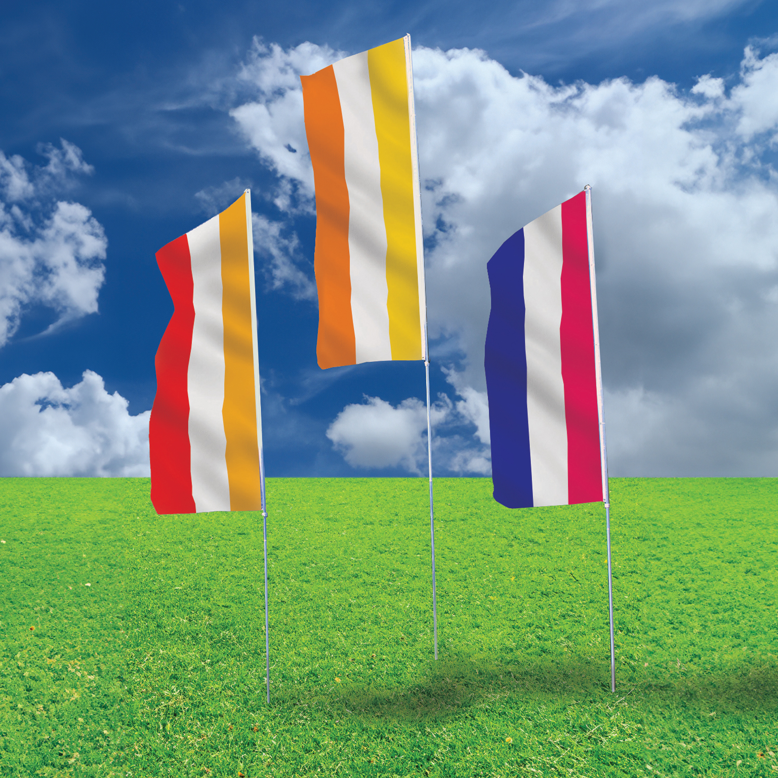 Vertical Decorative Flag