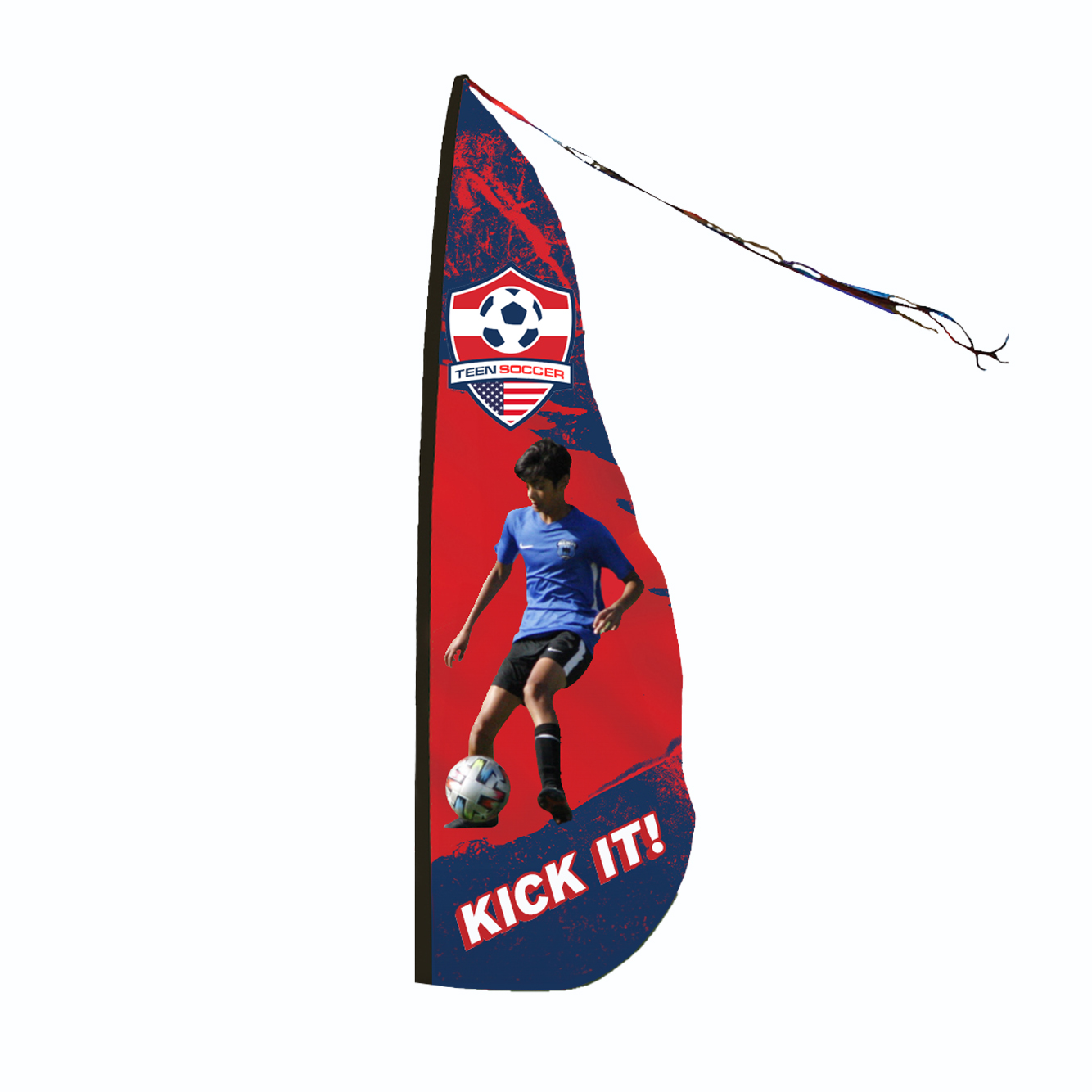 Small Feather Dancer - Flag Only